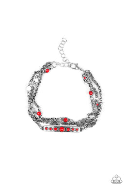 oak-sisters-jewelry-no-means-nomad-red-paparazzi-accessories-by-lisa