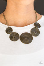 Load image into Gallery viewer, Paparazzi 🔆 Deserves A Medal - Brass Necklace
