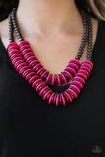 Load image into Gallery viewer, Paparazzi 🔆 Dominican Disco - Pink Necklace
