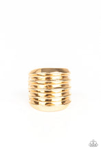 Load image into Gallery viewer, oak-sisters-jewelry-hit-em-where-it-hurts-gold-ring-paparazzi-accessories-by-lisa
