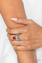 Load image into Gallery viewer, Paparazzi 🔆 Crowned Victor - Red Ring
