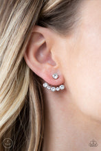 Load image into Gallery viewer, Paparazzi 🔆Jeweled Jubilee - White Post Earrings
