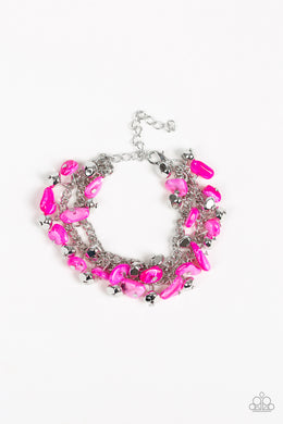 oak-sisters-jewelry-plentiful-pebbles-pink-bracelet-paparazzi-accessories-by-lisa