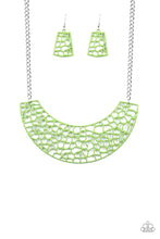 Load image into Gallery viewer, oak-sisters-jewelry-powerful-prowl-green-necklace-paparazzi-accessories-by-lisa
