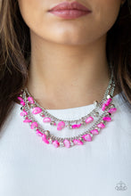 Load image into Gallery viewer, Paparazzi 🔆 Pebble Pioneer - Pink Necklace
