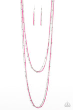 Load image into Gallery viewer, oak-sisters-jewelry-what-a-colorful-world-pink-necklace-paparazzi-accessories-by-lisa
