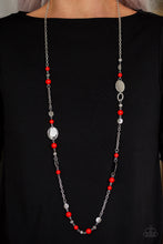 Load image into Gallery viewer, Paparazzi 🔆 Serenely Springtime - Red Necklace
