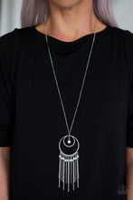 Load image into Gallery viewer, Paparazzi 🔆 Out Of Bounds Shimmer - White Necklace
