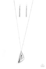 Load image into Gallery viewer, oak-sisters-jewelry-ultra-sharp-white-necklace-paparazzi-accessories-by-lisa
