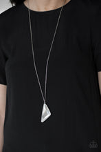 Load image into Gallery viewer, Paparazzi 🔆Ultra Sharp - White Necklace
