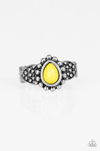 Load image into Gallery viewer, oak-sisters-jewelry-pep-talk-yellow-ring-paparazzi-accessories-by-lisa
