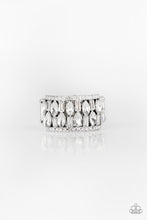 Load image into Gallery viewer, oak-sisters-jewelry-treasure-trove-tribute-white-ring-paparazzi-accessories-by-lisa
