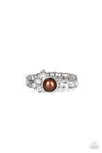 Load image into Gallery viewer, oak-sisters-jewelry-center-stage-celebrity-brown-ring-paparazzi-accessories-by-lisa
