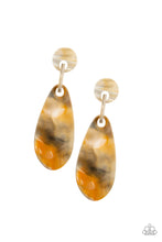Load image into Gallery viewer, oak-sisters-jewelry-a-haute-commodity-yellow-post earrings-paparazzi-accessories-by-lisa
