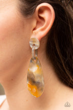 Load image into Gallery viewer, Paparazzi 🔆 A HAUTE Commodity - Yellow Post Earrings

