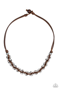 oak-sisters-jewelry-joy-riding-brown-mens necklace-paparazzi-accessories-by-lisa