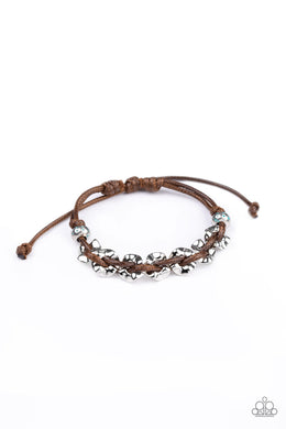 oak-sisters-jewelry-ride-the-rails-brown-mens bracelet-paparazzi-accessories-by-lisa