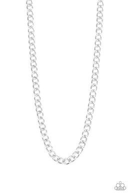 oak-sisters-jewelry-full-court-silver-mens necklace-paparazzi-accessories-by-lisa