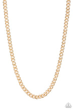 Load image into Gallery viewer, oak-sisters-jewelry-full-court-gold-mens necklace-paparazzi-accessories-by-lisa

