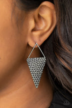 Load image into Gallery viewer, Paparazzi 🔆 Have A Bite - Black Post Earrings
