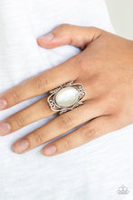 Load image into Gallery viewer, Paparazzi 🔆 Fairytale Flair - White Ring
