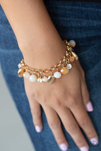 Paparazzi 🔆 Dazing Dazzle - Gold Bracelet