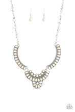 Load image into Gallery viewer, oak-sisters-jewelry-omega-oasis-white-necklace-paparazzi-accessories-by-lisa
