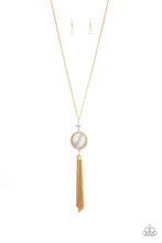 Load image into Gallery viewer, oak-sisters-jewelry-sparkling-spectacle-gold-necklace-paparazzi-accessories-by-lisa
