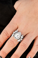 Load image into Gallery viewer, Paparazzi 🔆 Regal Regalia - White Ring
