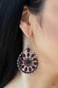 Paparazzi 🔆 Free To Roam - Purple Earrings