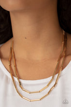 Load image into Gallery viewer, Paparazzi 🔆 A Pipe Dream - Gold Necklace
