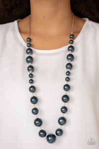 Paparazzi 🔆 Pearl Prodigy - Blue Necklace