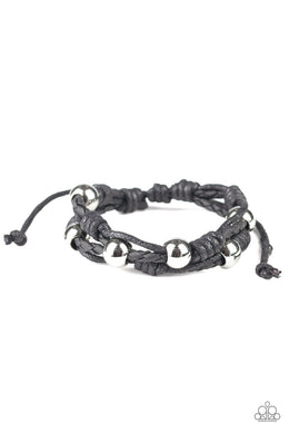 oak-sisters-jewelry-free-climb-black-bracelet-paparazzi-accessories-by-lisa