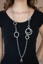 Load image into Gallery viewer, Paparazzi 🔆 Amped Up Metallics - Silver Lanyard
