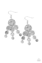 Load image into Gallery viewer, oak-sisters-jewelry-do-chime-in-silver-earrings-paparazzi-accessories-by-lisa
