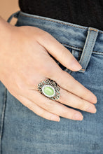 Load image into Gallery viewer, Paparazzi 🔆 Dashingly Dewy - Green Ring
