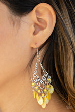 Load image into Gallery viewer, Paparazzi 🔆 Shore Bait - Yellow Earrings
