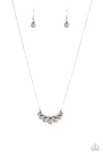 Load image into Gallery viewer, oak-sisters-jewelry-melodic-metallics-silver-necklace-paparazzi-accessories-by-lisa

