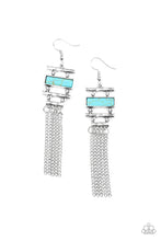 Load image into Gallery viewer, oak-sisters-jewelry-stone-dwellings-blue-earrings-paparazzi-accessories-by-lisa
