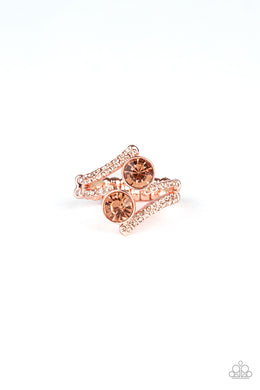oak-sisters-jewelry-over-the-top-glamour-copper-ring-paparazzi-accessories-by-lisa