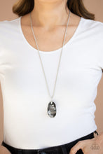 Load image into Gallery viewer, Paparazzi 🔆 Gemstone Grandeur - Silver Necklace
