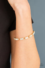 Load image into Gallery viewer, Paparazzi 🔆 Irresistibly Icy - Gold Bracelet

