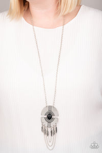 Paparazzi 🔆 Desert Culture - Black Necklace