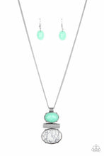 Load image into Gallery viewer, oak-sisters-jewelry-finding-balance-green-necklace-paparazzi-accessories-by-lisa
