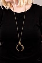 Load image into Gallery viewer, Paparazzi 🔆 My Ears Are Ringing - Brass Necklace
