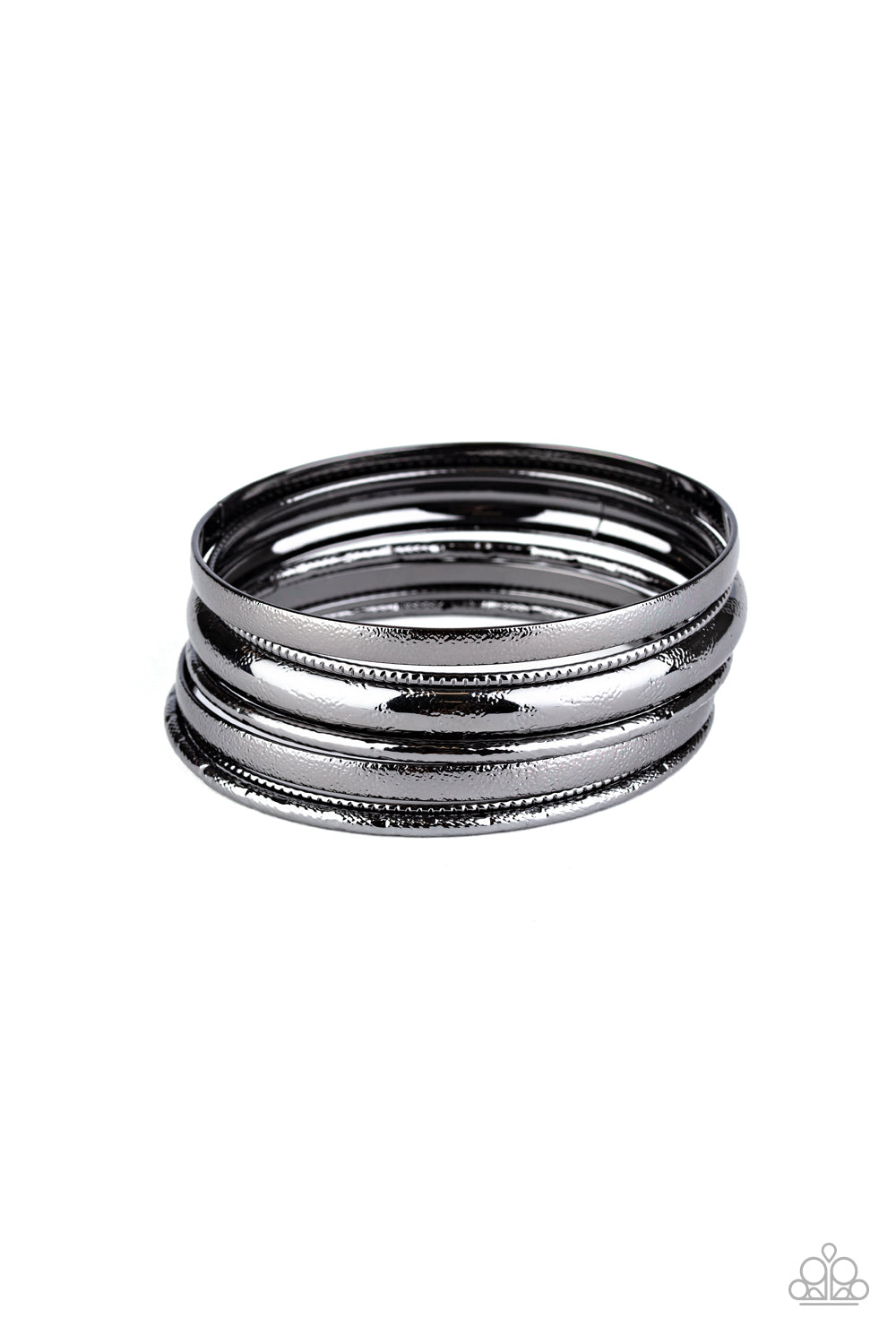 oak-sisters-jewelry-basic-bauble-black-bracelet-paparazzi-accessories-by-lisa