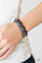 Load image into Gallery viewer, Paparazzi 🔆 Metallic Spotlight - Black Bracelet
