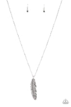 Load image into Gallery viewer, oak-sisters-jewelry-soaring-high-silver-necklace-paparazzi-accessories-by-lisa
