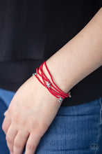 Load image into Gallery viewer, Paparazzi 🔆Pretty Patriotic - Red Bracelet
