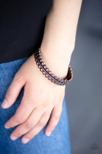 Paparazzi 🔆 Rustic Relic - Copper Bracelet